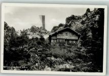 Mittenwalder Hütte 1936 Foto AK Hüttenstempel
