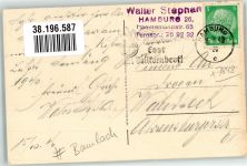 79415 W7848 Bamlach - Werbung Suchard Ort handschriftlich