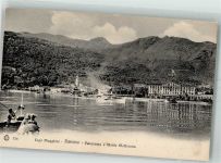 28831 Baveno Foto AK Hotel Dampfschiff