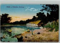 See Ruderboot Motiv Polen 1917