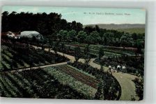 Boston Foto AK Lenox Mr. H.H.Cook´s Gardens