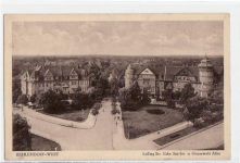 Berlin Zehlendorf mit Lessing Str. Ecke See Str. und Grunewald Allee gelaufen von 1926 kleiner Knick unten links, leichter Bug oben in der Mitte, sonst gut erhalten