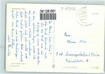 07580 O6516 Ronneburg , Thür - Spiegelung Wasser