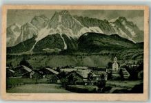 82491 W8104 Obergrainau - Alpspitze Waxenstein Zugspitze