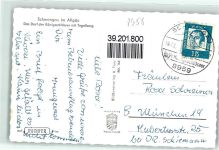 87645 W8959 Schwangau - das Dorf der Königsschlösser mit Tegelberg