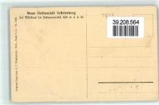 75328 W7542 Schömberg b Neuenbürg, Württ Gebrauchsspuren Neue Heilanstalt