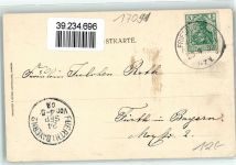 21521 W2055 Friedrichsruh b Hamburg 1902 - Hirschgruppe Schloss