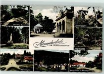 95680 W8591 Bad Alexandersbad - Luisendenkmal Markgrafen Schloss Mariengrotte Kösseinegipfel Luisenburg Napoleonhut