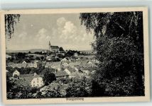 94491 W8355 Hengersberg b Deggendorf - Pfarrkirche St. Michael Bahnpoststempel
