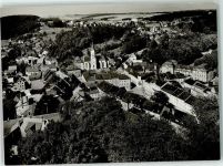 07356 O6850 Lobenstein , Thür - Kirche Moorbad Fabrik Schornstein