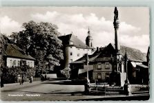 97353 W8714 Wiesentheid - Marienplatz Mariensäule