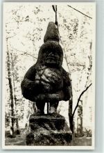 97990 W6992 Weikersheim - Schloßpark Skulptur Der Hofnarr
