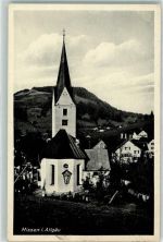 87547 W8979 Missen-Wilhams - Kirche St. Martin Friedhof