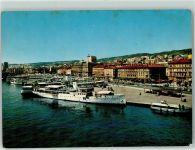 Rijeka Fiume - Hafen Schiff