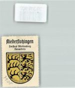 89168 W7908 Niederstotzingen Vignette Wappen Kaffee Hag