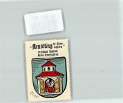 84524 W8265 Neuötting - Vignette Wappen Freistaat Bayern Kreis Oberbayern