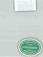 09217 O9112 Burgstädt Siegelmarke Gemeinse Burkersdorf Amtsh. Rochlitz