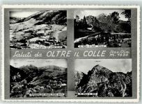 24013 Oltre il Colle - Winter Campi di Sci Riflessi Sfondo Pizzo Arera M. Alben