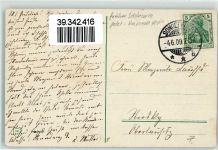 Sonderburg Sonderborg 1909 - Hafen Schiff Boot