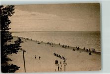 Gebrauchsspuren Das Strandbild Narva Jõesuu Kurort Hungerburg