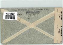 Buenos Aires Briefkuvert Luftpost BSAA Stempel Britische Zone 1528 Phila Argentinien KEINE AK