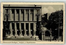 Litzmannstadt Lódz Foto AK Insutrie und Handelskammer