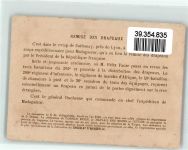 KEINE AK Chocolaterie d`Aiguebelle Montastere de la Trappe Remise des Drapeaux aux Troupes Expeditionnaires