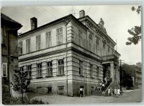 Horni Jiretin Obergeorgenthal Foto AK Kulturni dum Kinder Frau Treppe