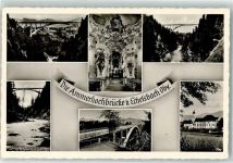 82435 W8117 Echelsbach - Ammerhochbrücke Kircheninneres