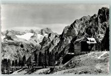 Gablonzer Hütte Foto AK Zwieselalm Dachstein 2996 m