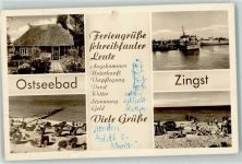 18374 O4241 Zingst , Ostseebad - Fahrgastschiff