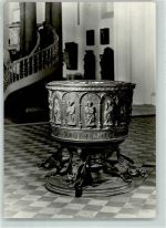 10115 W1000 Neukölln - St. Marienkirche Spätgotisches Taufbecken