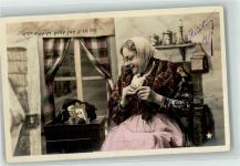 Clayette Photo Mme Pippelet gobe son petit fils - stricken Fotomontage