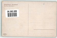 82467 W8101 Klais Künstlerkarte Schloß Elmau Speisesaal