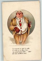 Jen pohled proti svetlu - nuze Jiz tomu neveris ni sam HGL 1900 Lithographie / Künstlerkarte