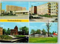 17033 O2000 Neubrandenburg , Meckl - Juri- Gagarin- Ring Keplerstraße Trepower Tor Stadthalle