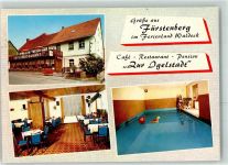 35104 W3540 Fürstenberg , Waldeck - Cafe Gasthaus Pension Zur Igelstadt