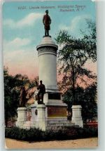 Rochester Lincoln Denkmal Washington Square Präsident der USA