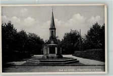 01609 O8402 Gröditz b Riesa - Kriegerdenkmal Evangelische Kirche Gasthaus Richter