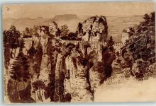 01847 O8351 Bastei - Bastei-Felsen