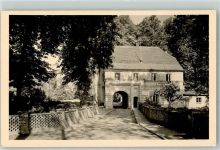 17252 O2083 Mirow , Meckl Foto AK Torhaus zur Schloßinsel
