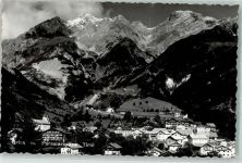 6500 Grins Foto AK Kirche Berge Parseierspitze Tirol