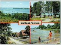 16248 O1301 Parstein - Parsteiner See Campingplatz Parsteinsee Dorfstraße Badestelle