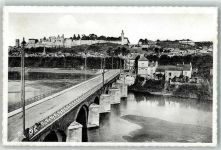 37500 Chinon - le Pont sur la Vienne et le Chateau