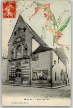 21200 Beaune 1911 Gebrauchsspuren l`Ecole des Filles