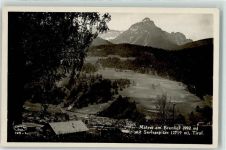 6143 Matrei am Brenner 1931 Foto AK mit Serlesspitze