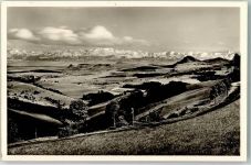 78234 W7707 Engen , Hegau - Blick auf Hegauberge und Alpen Ort lt. Stempel