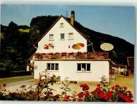 79286 W7804 Unterglottertal Werbe AK Gasthaus Pension Krone