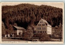 08258 O9651 Erlbach , Vogtl Gebrauchsspuren Kindererholungsheim Tannenmühle