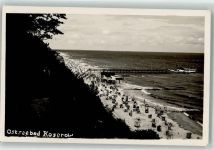 17459 O2225 Koserow 1934 - Steilküste Strand und Seebrücke bei Koserow